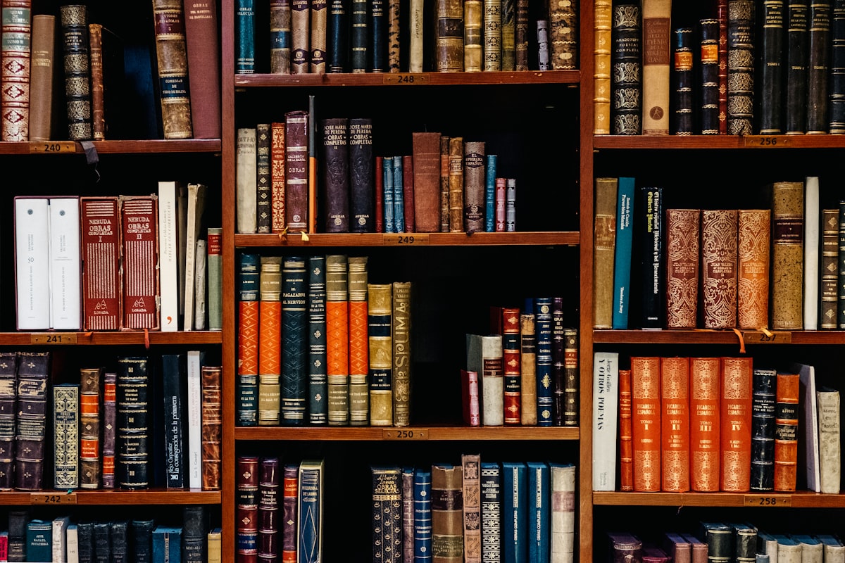 Data library and archive shelves